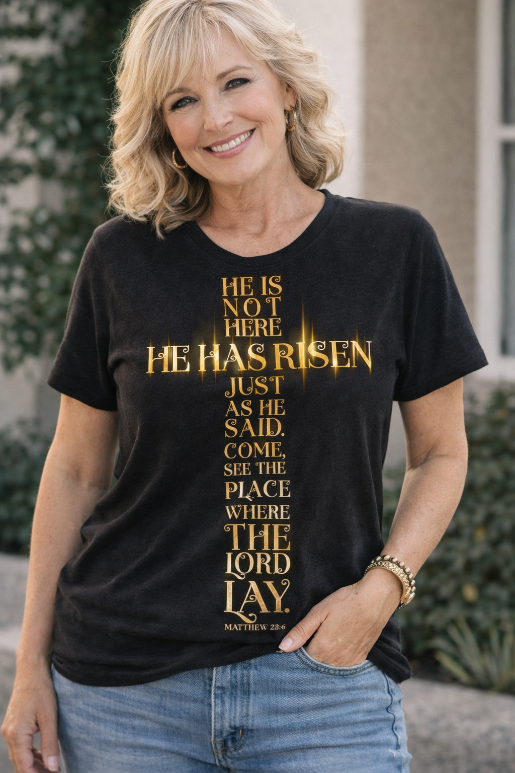 Jesus is risen t-shirt